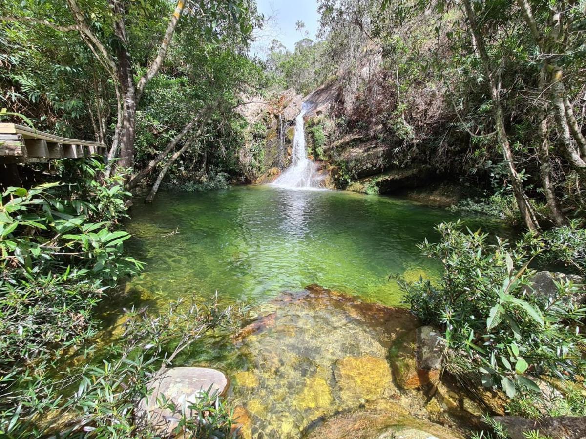 Cachoeira E Pousada Paraiso Dos Pandavas Alto Paraíso de Goiás Buitenkant foto