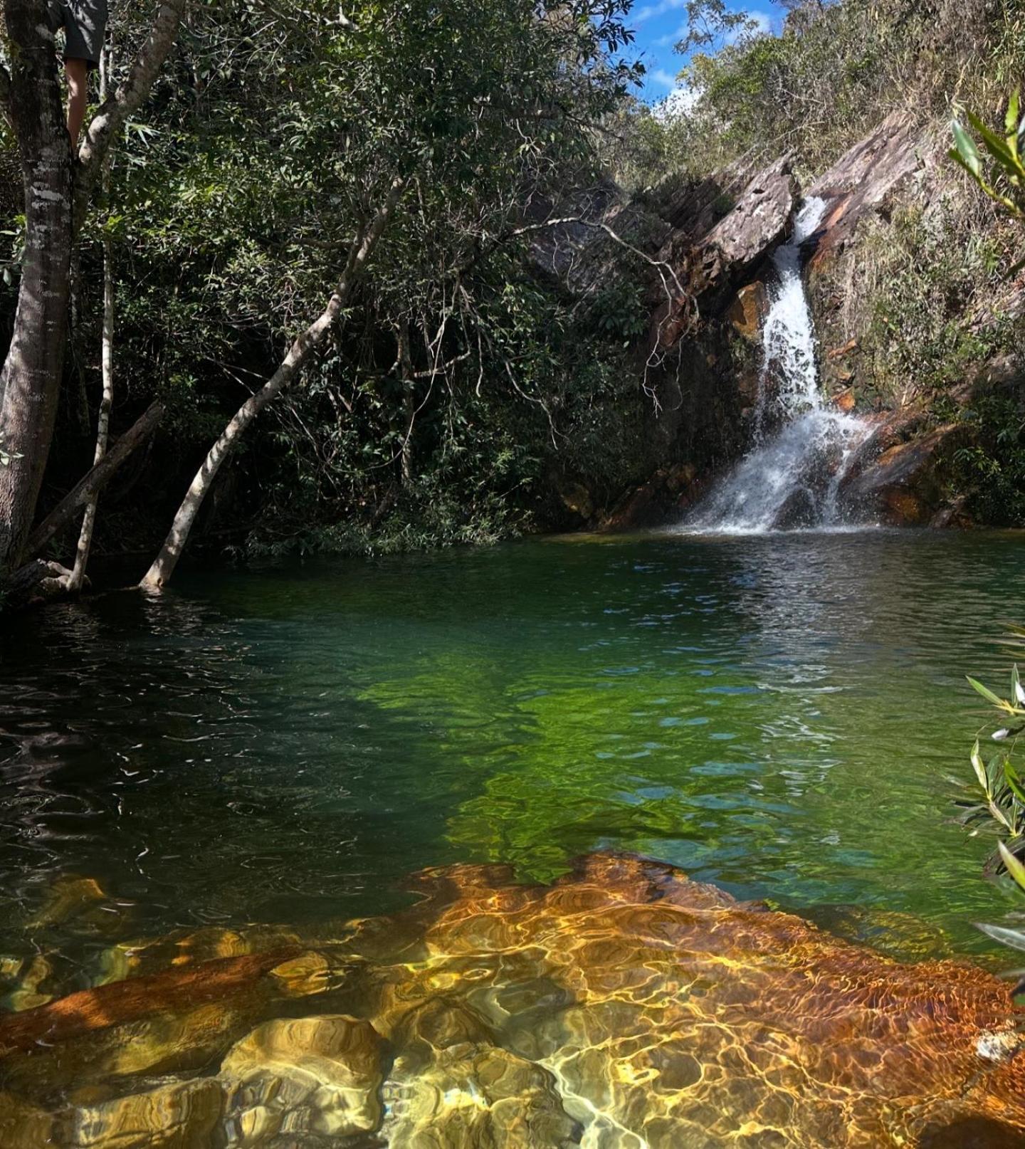 Cachoeira E Pousada Paraiso Dos Pandavas Alto Paraíso de Goiás Buitenkant foto